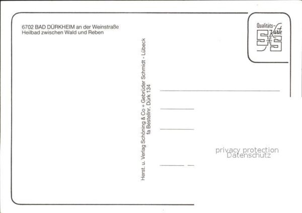 Bad Duerkheim Heilbad Weinstrasse Kurpark Kurhaus Kir – Bild 2
