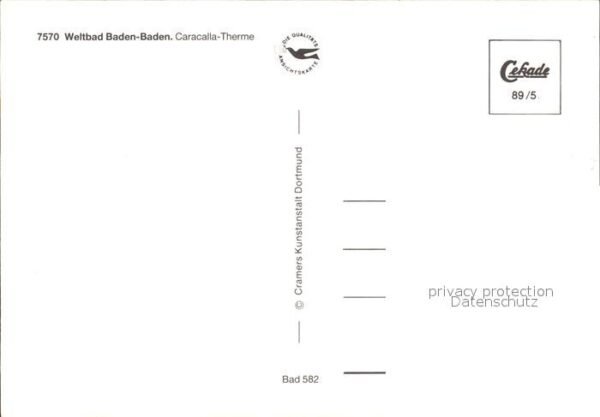 Baden-Baden Caracalla Therme Nachtaufnahme – Bild 2