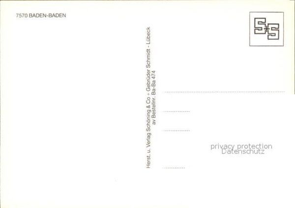 Baden-Baden Kurpark Fontäne Konzertpavillon Casino – Bild 2