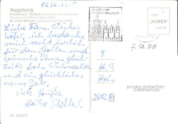 Augsburg Perlachturm Rathaus Renaissance St Ulri – Bild 2