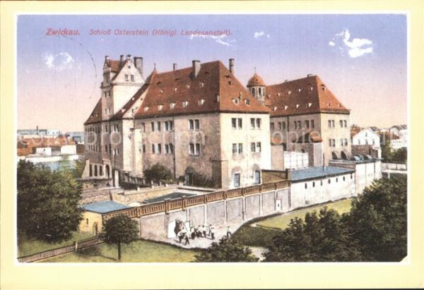 Zwickau Sachsen Schloss Osterstein Repro Sammlung Pesch