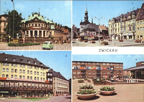 Zwickau Sachsen Milchbar Schumannplatz Hauptmarkt Ringc