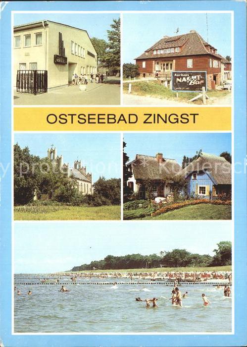 Zingst Ostseebad FDGB Urlauberrestaurant Kurhaus Peter u