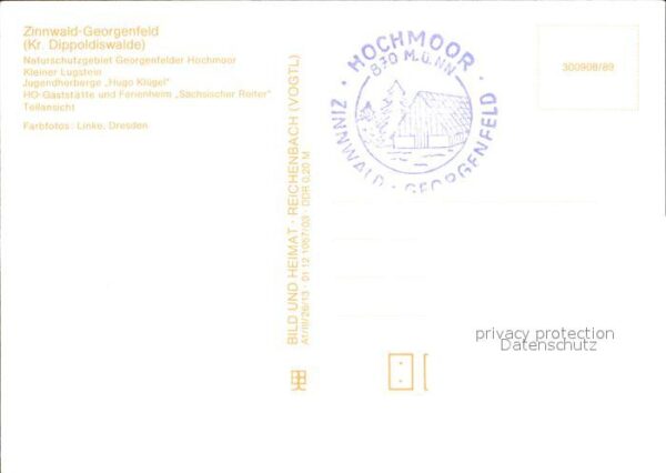 Zinnwald-Georgenfeld Naturschutzgebiet Hochmoor Kleiner Lugs – Bild 2