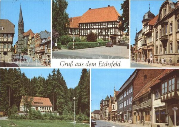 Heiligenstadt Eichsfeld Am Berge Kirche Worbis Rathaus Dingestä