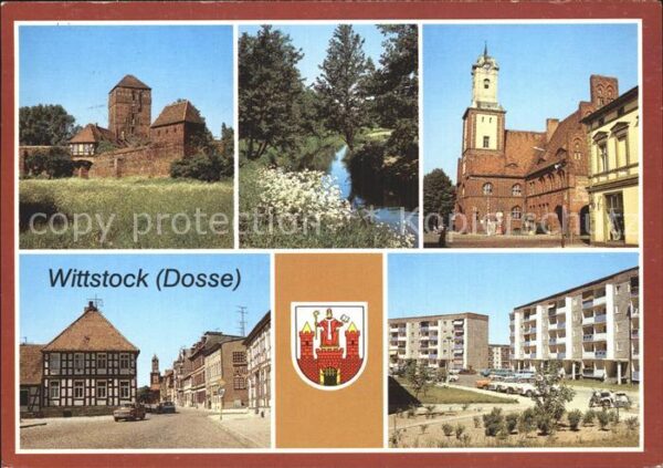 Wittstock Ehemalige Bischofsburg Rathaus Ernst Lu