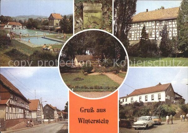 Winterstein Emsetal Schwimmbad Hundedenkmal Vogtei Liebenst