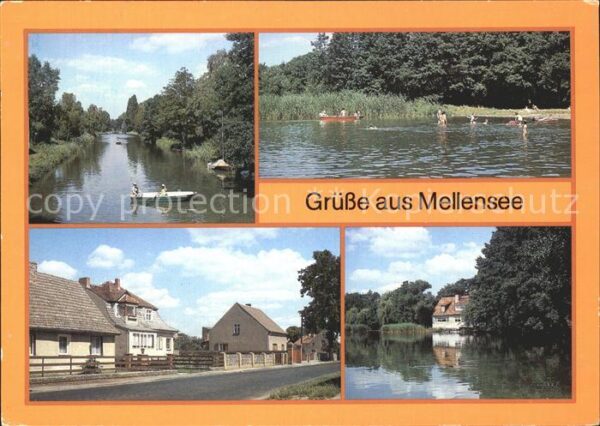 Mellensee Nottekanal Schleuse Strandbad Dorfstras