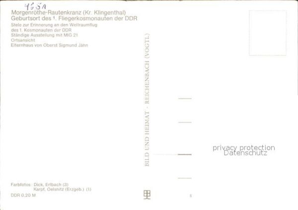 Rautenkranz Vogtland Geburtsort des 1. Fliegerkosmonauten de – Bild 2