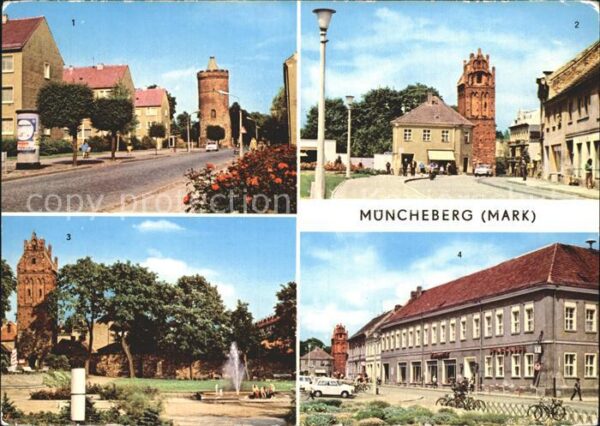 Muencheberg Ernst Thälmann Strasse Storchenturm Pul