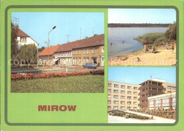 Mirow Karl Marx Strasse Badestelle Mirower Se