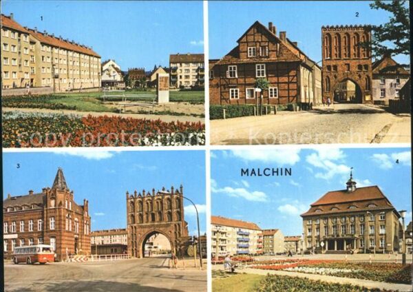 Malchin Demmin Karl Dressel Strasse Steintor Kalensche
