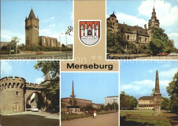 Merseburg Saale Kirchenruine St Sixti Haus der Kultur K