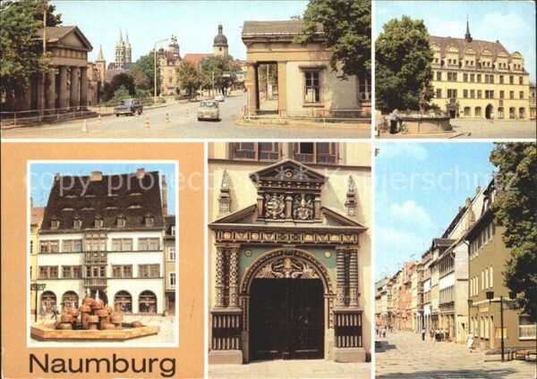 Naumburg Saale Salztor Rathaus Wilhelm Pieck Platz Hol
