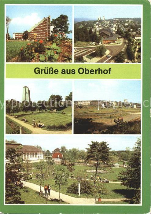 Oberhof Thueringen Interhotel Panorama Gaststättenkomplex