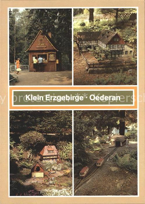 Oederan Klein Erzgebirge Miniaturpark im Stadtw