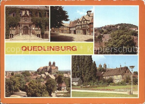 Quedlinburg Rathausportal Schlossberg Münzenberg Sc