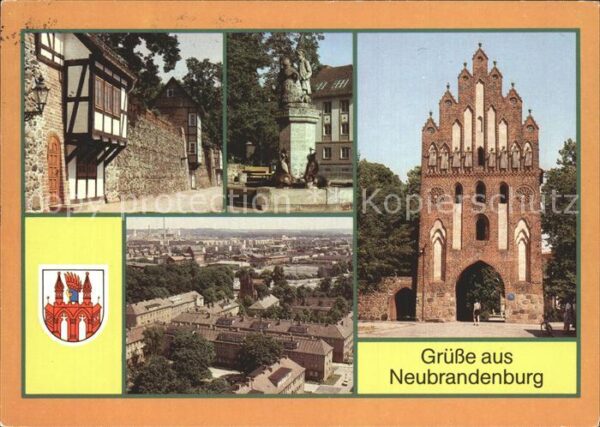 Neubrandenburg Wiekhäuser Mudder Schulten Brunnen Neue
