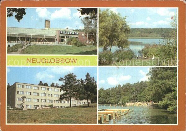 Neuglobsow FDGB Erholungsheim Stechlin Dagowsee Ur