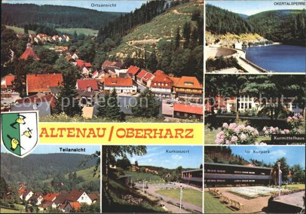 Altenau Harz Ortsansichten Okertalsperre Sperrmauer