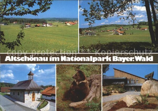 Altschoenau Teilansichten Kapelle Bär Nationalpark