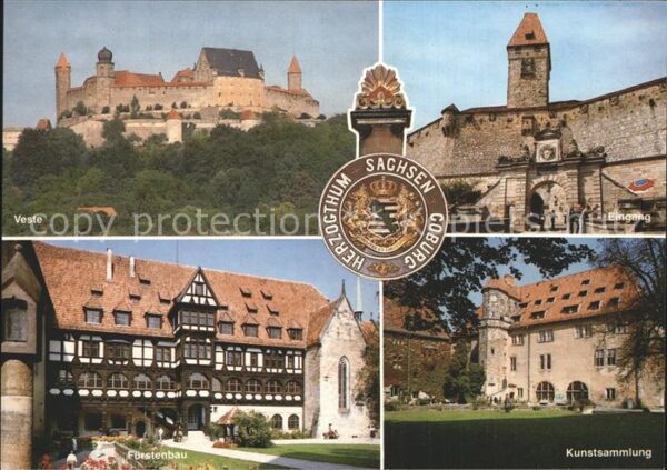 Coburg Veste Eingang Kunstsammlung Fürstenbau