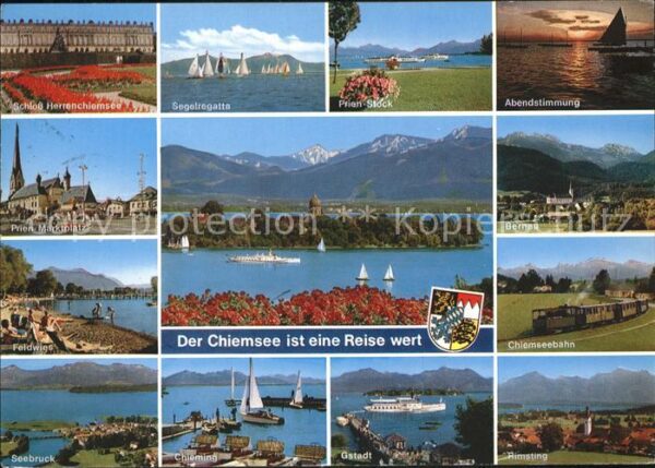 Chiemsee Schloss Herrenchiemsee Segelregatta Pri