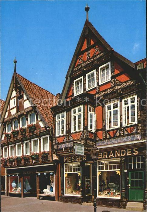 Celle Niedersachsen Reichverzierte Fachwerkhäuser Zöllnerst