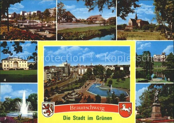 Braunschweig Schlosspark Riddagshausen Fachwerkhäuse
