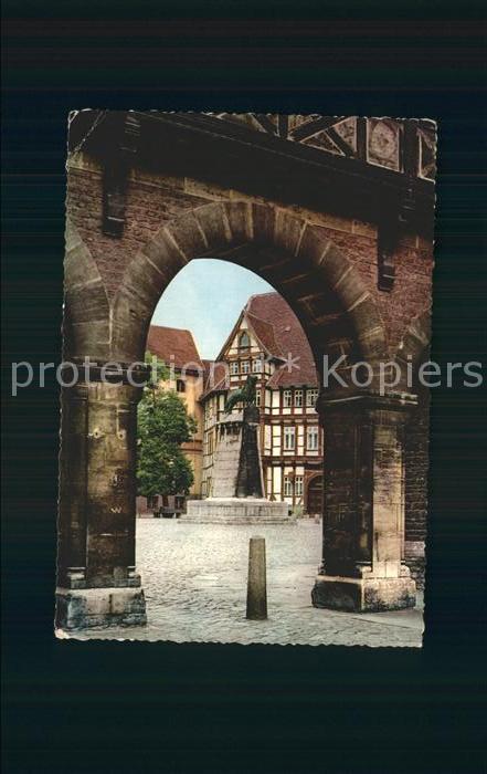 Braunschweig Burglöwe auf dem Burgplatz