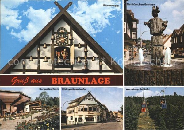 Braunlage Glockenspiel Eichhörnchen Brunnen Wurmb