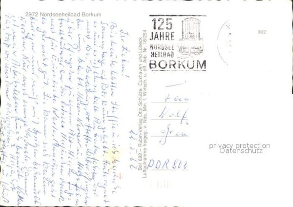 Borkum Greune Stee Strand Hafen Haus Leuchttur – Bild 2