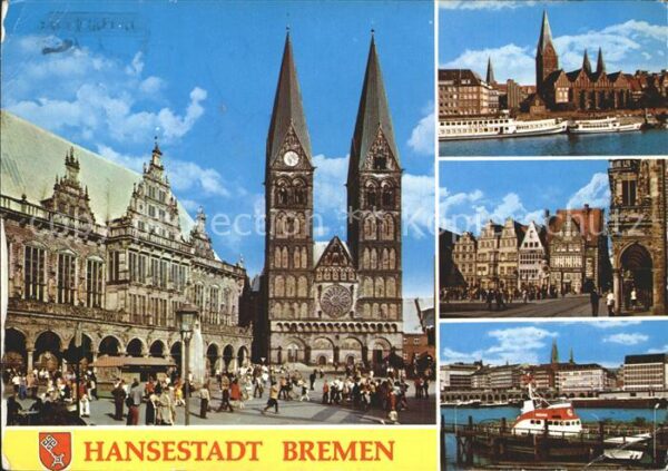Bremen Rathaus Dom Altstadt Hafen Hansestadt