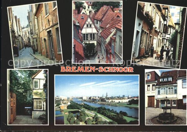 Schnoor Bremen Mittelalterliches Viertel Altstadt Hans