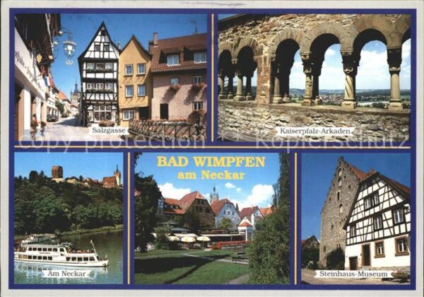 Bad Wimpfen Salzgasse Fachwerkhaus Altstadt Kaiserp