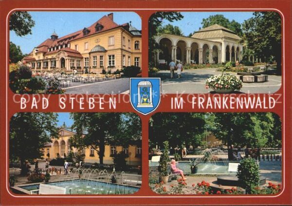 Bad Steben Kurhotel Kurpark Wasserspiele Kurort im