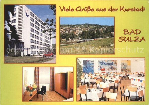 Bad Sulza Klinikzentrum Zimmer Speiseraum Stadtan