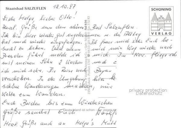 Bad Salzuflen Teilansichten Kurort am Teutoburger Wal – Bild 2