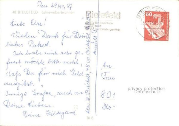 Bielefeld Leineweberbrunnen – Bild 2