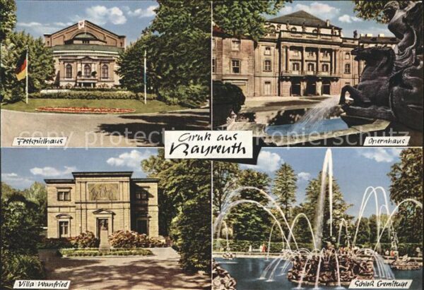 Bayreuth Festspielhaus Opernhaus Schloss Eremita