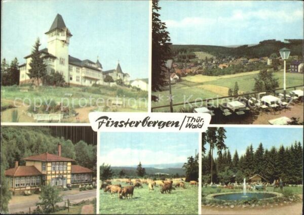 Finsterbergen Kurhaus Panorama Steigermühle Gaststätt