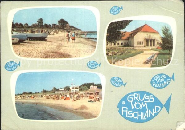 Ahrenshoop Ostseebad Wustrow und Dierhagen Strand