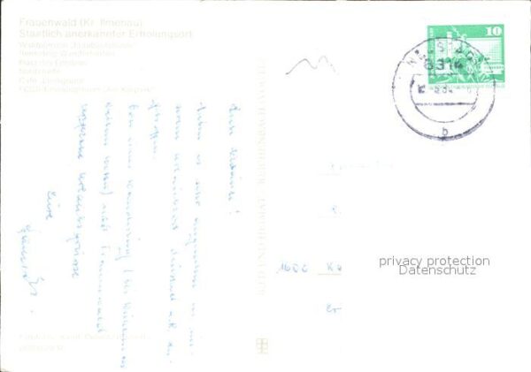 Frauenwald Thueringen Waldpension Fraubachmühle Rennsteig Wan – Bild 2