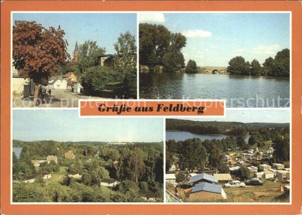 Feldberg Mecklenburg Strelitzer Strasse Schmaler Luzin Erdda