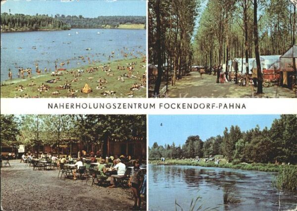 Pahna Fockendorf Bad Zeltplatz Konsum Stausee Gaststätte