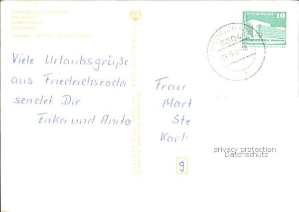 Friedrichroda Heuberghaus am Rennsteig Adolphsblick S – Bild 2