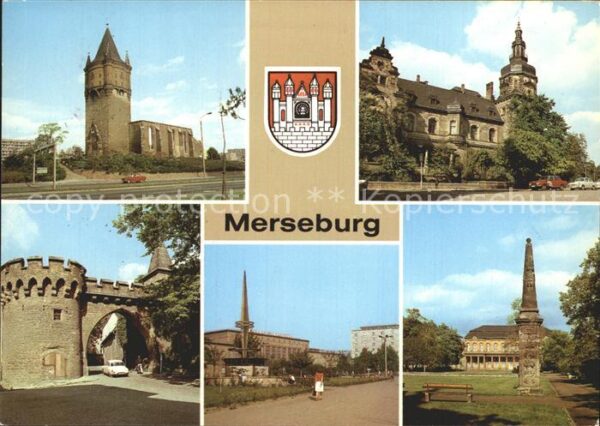 Merseburg Saale Kirchenruine St Sixti Haus der Kultur K