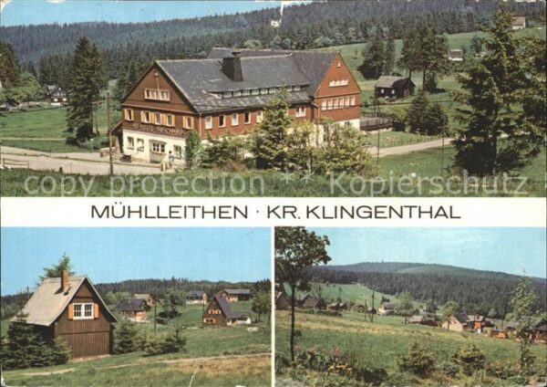 Muehlleithen Klingenthal HO Hotel Buschhaus Teilansichten Landsc