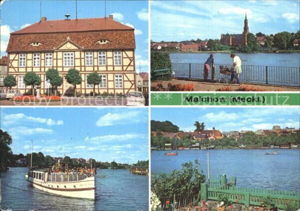 Malchow Rathaus Malchower See Kloster Kirche Me