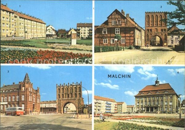 Malchin Demmin Karl Dressel Strasse Steintor Kalensche